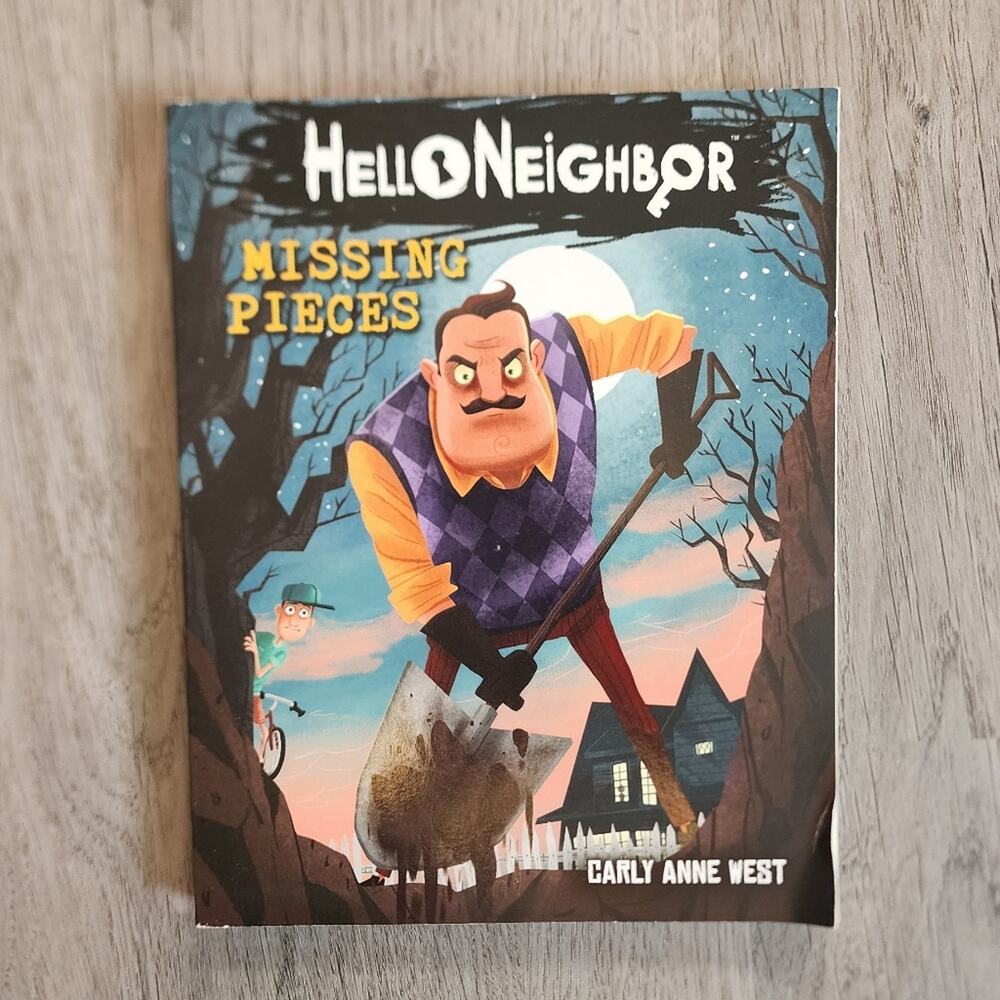 Hello Neighbor Missing Pieces Paperback Illustrated Fiction Chapter Book Series